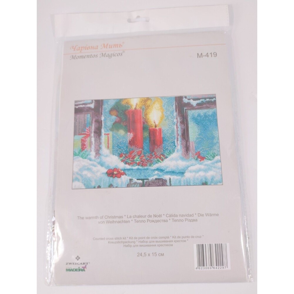 Madeira Zweigart The Warmth Of Christmas M419 Cross Stitch Rare